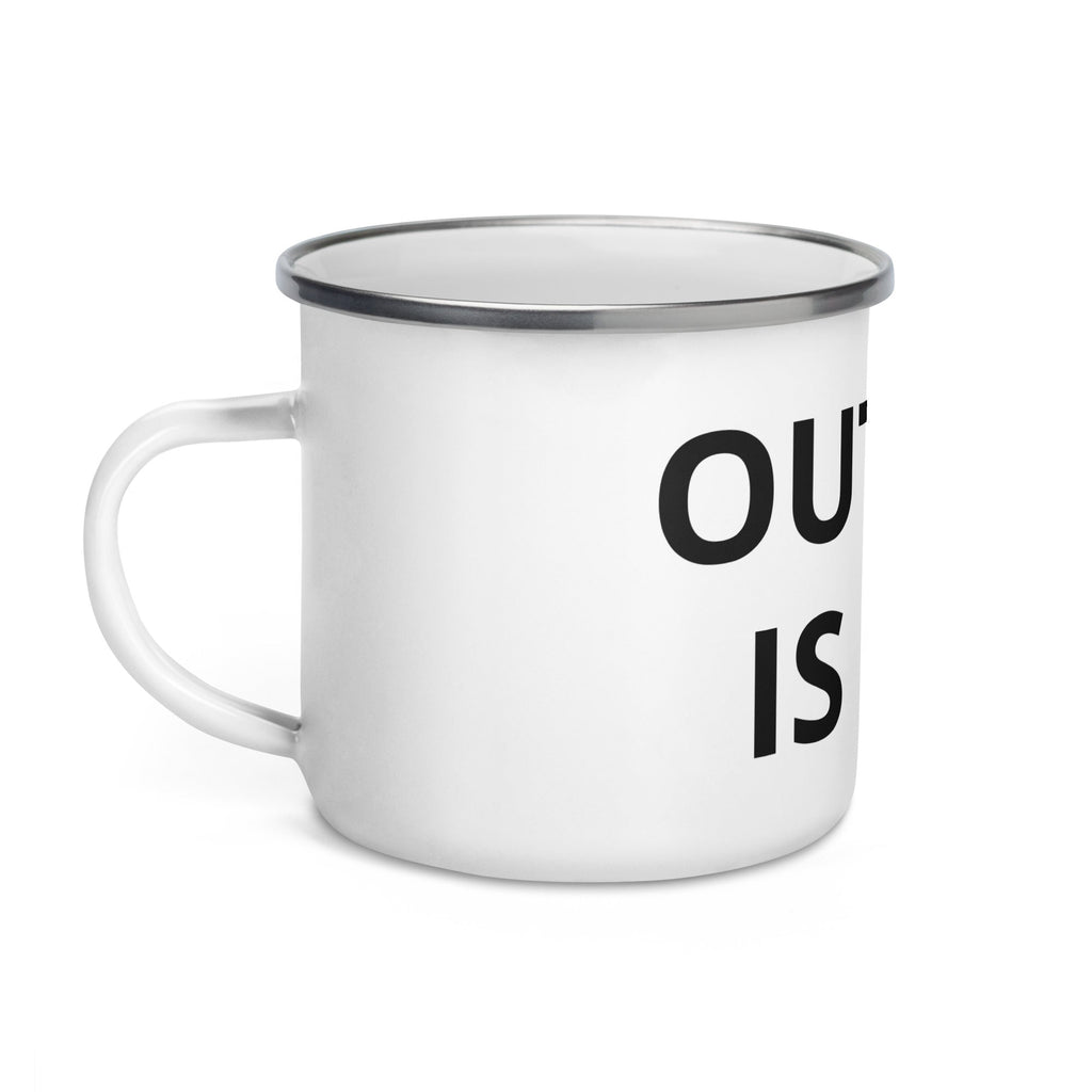 The Campfire Mug - left side